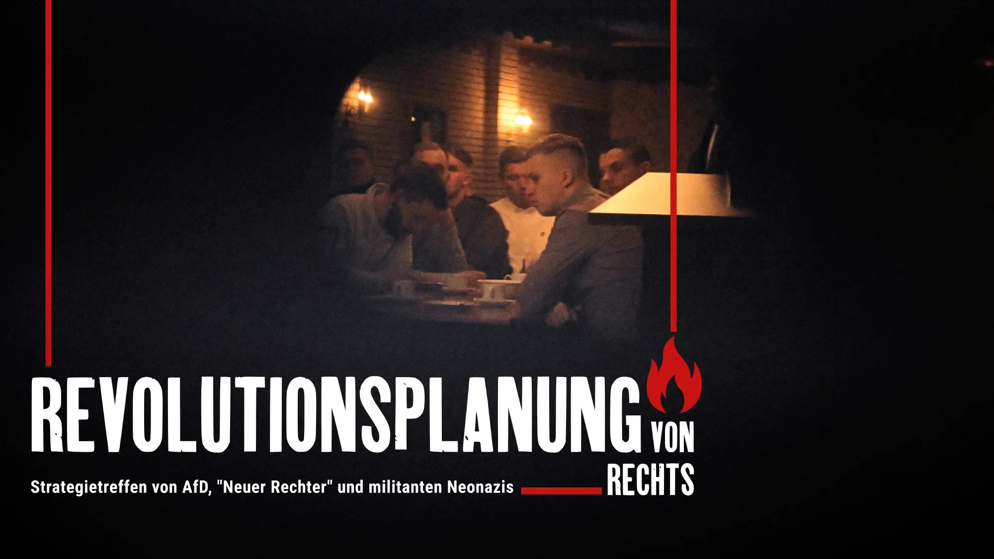 Revolutionsplanungen: Strategietagung mit AfD, „Neuer Rechter“ und Neonazis"