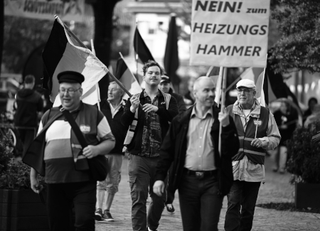 AfD-Demonstration in Twistringen