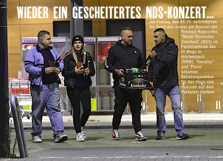 (kein) Neonazi-Konzert in Hilchenbach