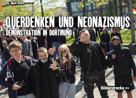 Querdenken und Neonazismus - Demonstration in Dortmund