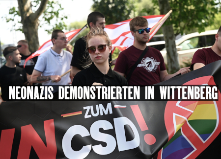 Anti-CSD-Demonstration der Jungen Nationalisten (JN)