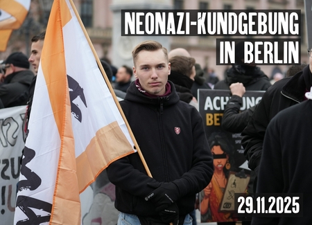 Demonstration von JN, Heimat und DJV in Berlin